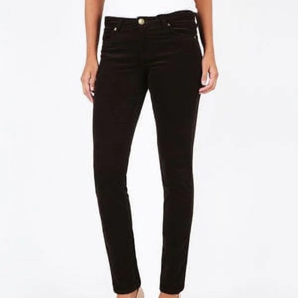 Kut From the Kloth Diana Relaxed Fit Skinny Corduroy Jeans Sz 2 Fall